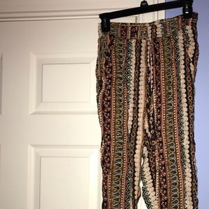 American Eagle boho joggers
